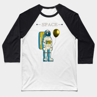 Space Shuttle Challenge Baseball T-Shirt